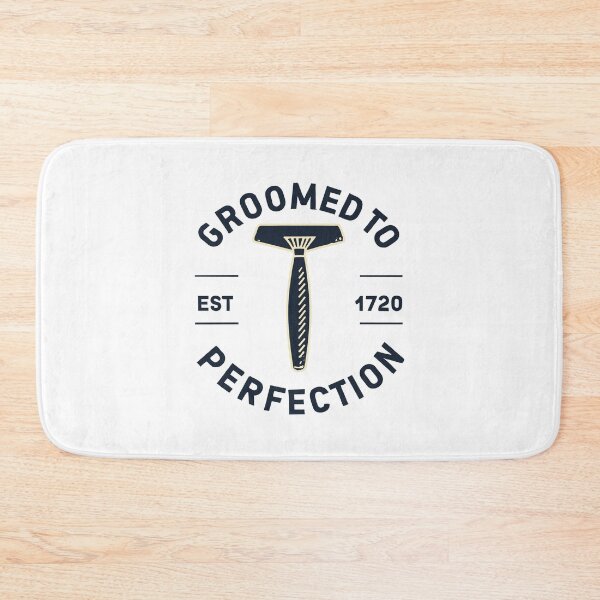 Item preview, Sophisticated Grooming: Groomed to Perfection Typography Design for Men designed and sold by HahaHandlesHub.