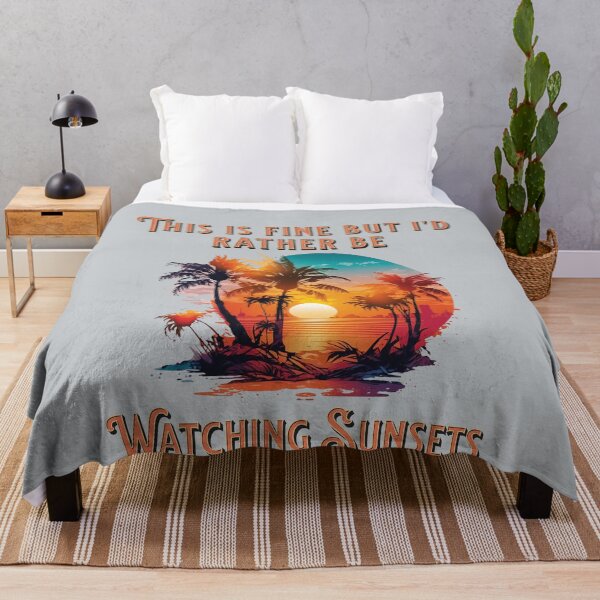 Item preview, funny Sunset Seascape scene designed and sold by MCanderart.