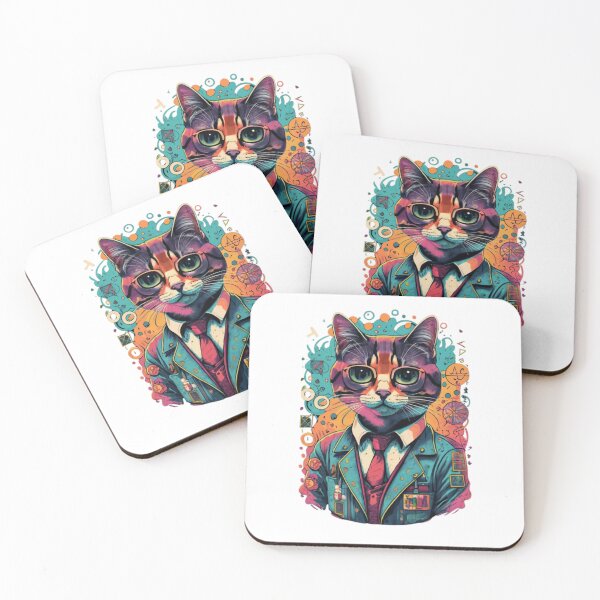 Item preview, Math Cat designed and sold by PatronesKawai.