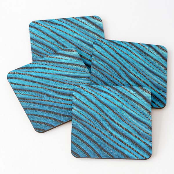 Artikelvorschau, Abstract Blue Zebra Skin Pattern entworfen und verkauft von TheArtOfPat.