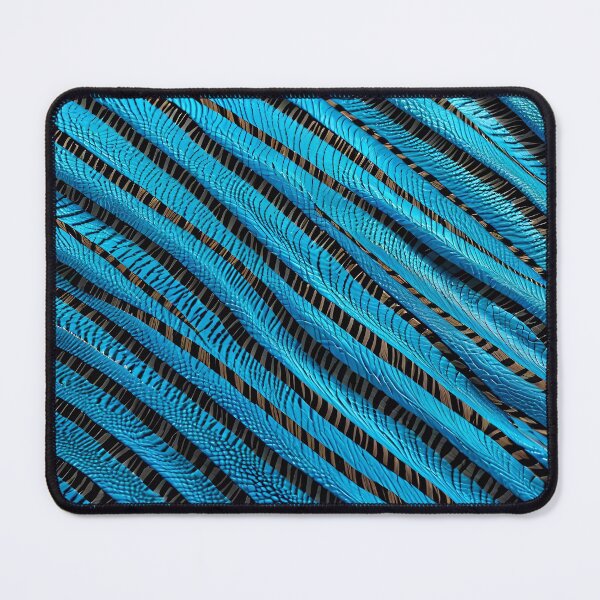 Item preview, Abstract Blue Zebra Skin Pattern designed and sold by TheArtOfPat.