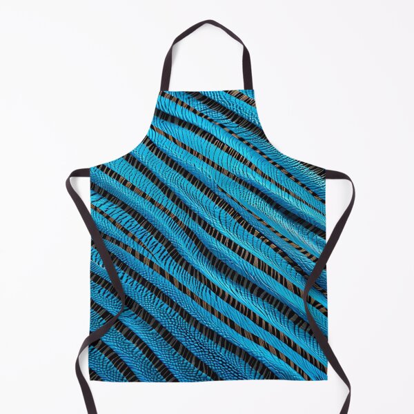 Aperçu de l'œuvre Abstract Blue Zebra Skin Pattern créée et vendue par TheArtOfPat.