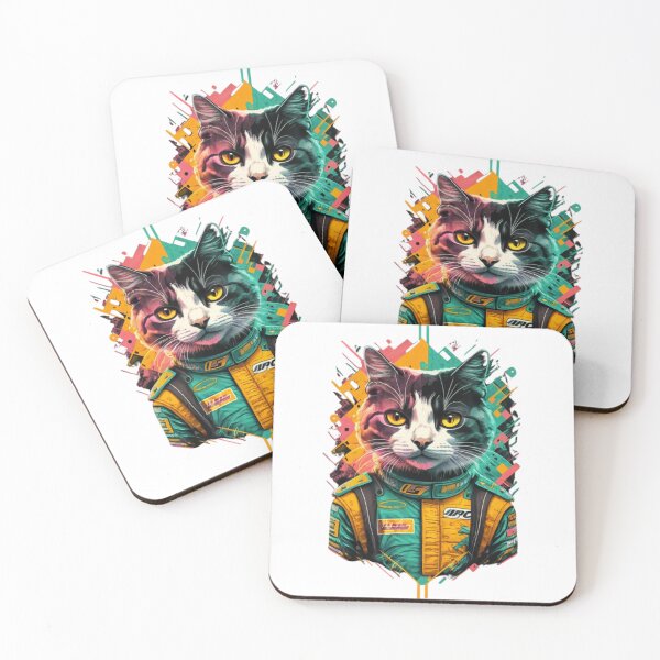 Item preview, running cat designed and sold by PatronesKawai.