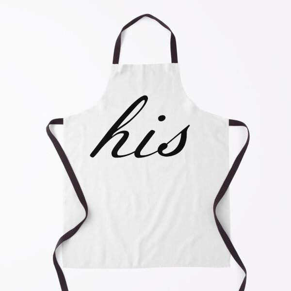 Item preview, His (black lettering) designed and sold by AtheistBishop.