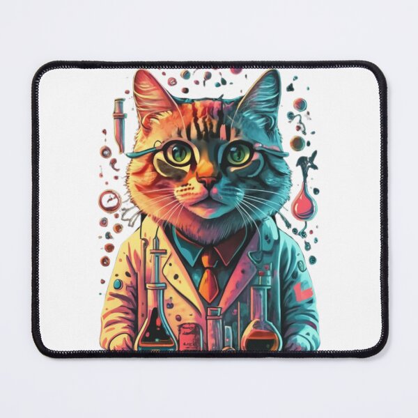 Item preview, scientific cat designed and sold by PatronesKawai.