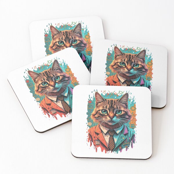 Item preview, math cat designed and sold by PatronesKawai.