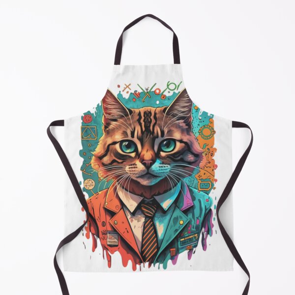 Item preview, math cat designed and sold by PatronesKawai.