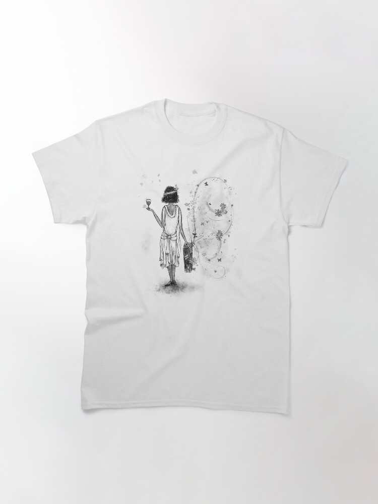 Thumbnail 3 of 7, Classic T-Shirt, Suitcase Full of Summertime designed and sold by ImagineMeraki.