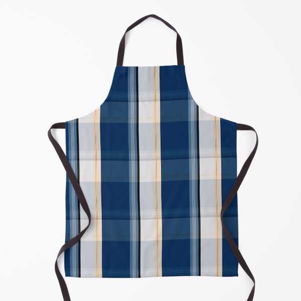 Aperçu de l'œuvre Un plaid bleu classique dans des teintes profondes avec des accents plus clairs. Traditionnel et intemporel créée et vendue par lcsmithdesigns.