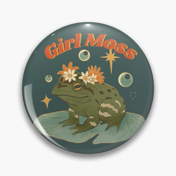 Item preview, Chica musgo rana juego de palabras designed and sold by KWZCreates.