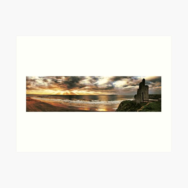 The Men's Strand - Ballybunion Art Print