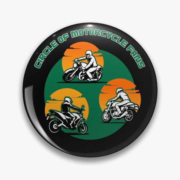 Item preview, CIRCLE OF MOTORCYCLE FANS designed and sold by DMHG.