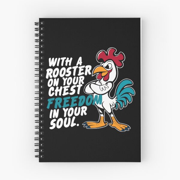 Item preview, Freedom Cockerel T-Shirt, Liberty Rooster Tee, Patriotic Chicken Shirt, Free Roaming Fowl Top designed and sold by mantra2023.