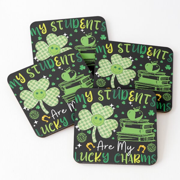 Item preview, My Students Are My Lucky Charms, happy st patricks day designed and sold by ArtByKatti.