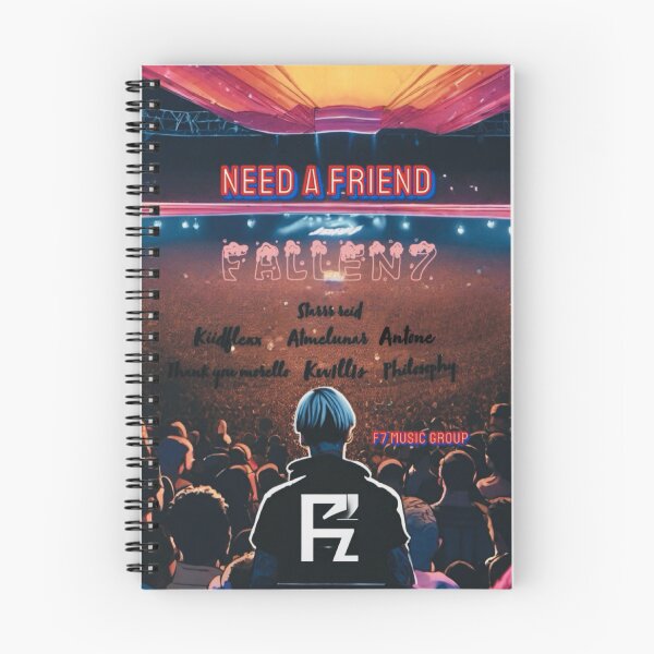 Item preview, Fallen 7 "Need A Friend" 2 designed and sold by KW1LL1S.