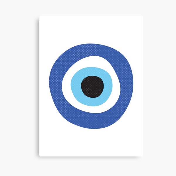 Evil Eye Protection Symbol Canvas Print