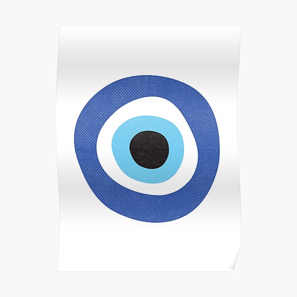 Evil Eye Protection Symbol Poster