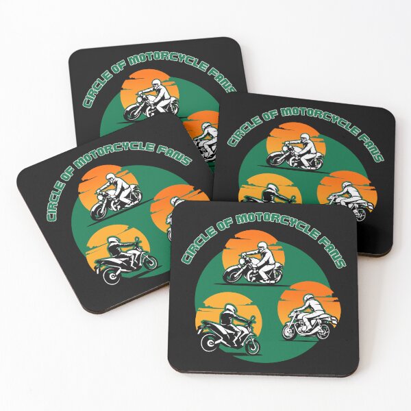 Item preview, CIRCLE OF MOTORCYCLE FANS designed and sold by DMHG.