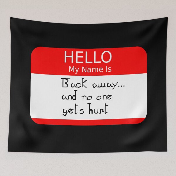 Item preview, hello back away designed and sold by Nas-T-Shirt-Co.