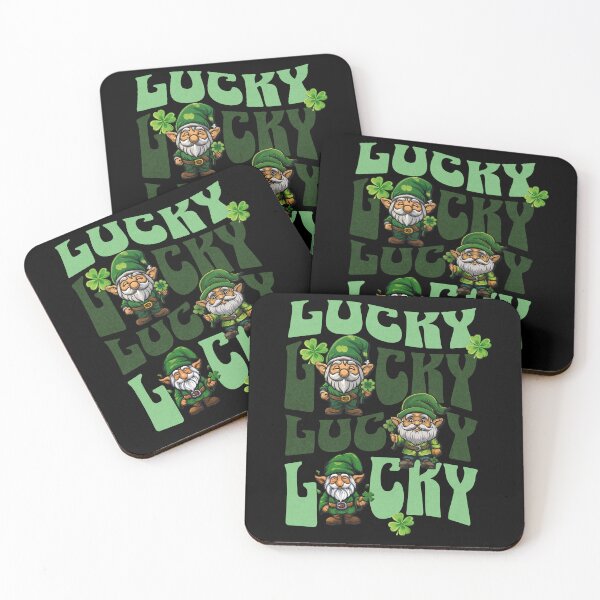 Item preview, St Patricks day lucky Shamrock Irish  GNOME 2 designed and sold by justyna-s28.