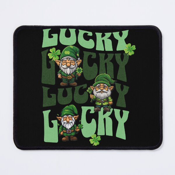 Artikelvorschau, St. Patricks Day Glückskleeblatt Irish GNOME 2 entworfen und verkauft von justyna-s28.