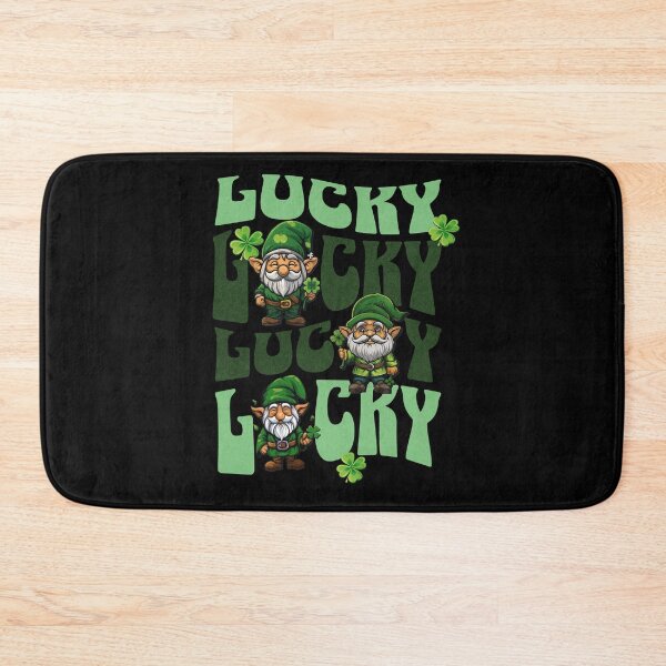 Artikelvorschau, St. Patricks Day Glückskleeblatt Irish GNOME 2 entworfen und verkauft von justyna-s28.