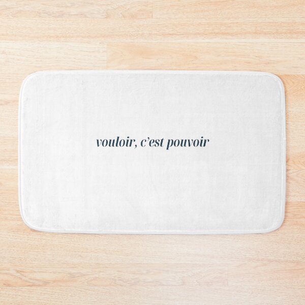 Item preview, Vouloir c'est pouvoir, Where there's a will, there's a way Simple French text designed and sold by JeSuisAgnes.
