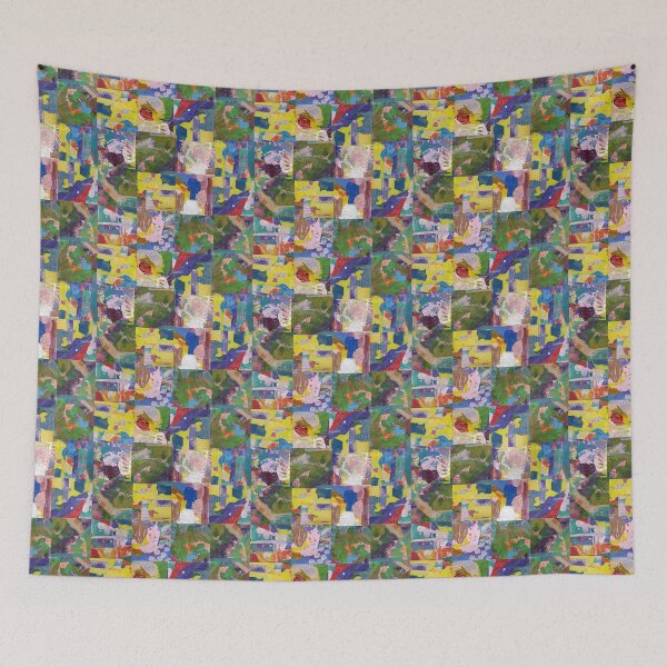 Item preview, I'm a mess abstract repeat pattern designed and sold by Allison Scianna.