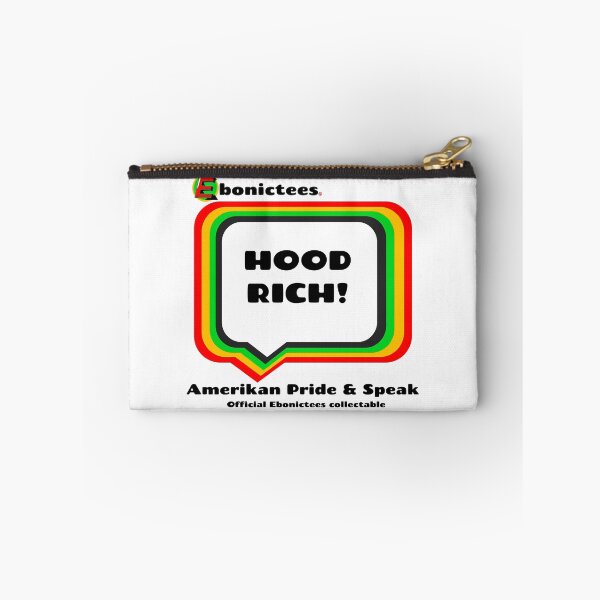 Item preview, HOOD RICH!  Ebonictees ebonic phrase. designed and sold by Ebonictees.