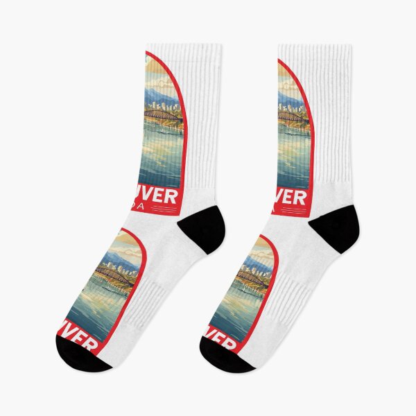 Item preview, Vancouver Canada Travel Art Emblem designed and sold by KrisSidDesigns.
