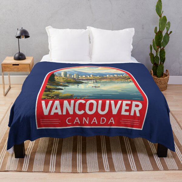 Item preview, Vancouver Canada Travel Art Emblem designed and sold by KrisSidDesigns.