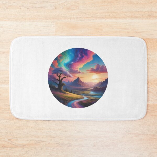 Item preview, Surreal Landscape Sticker (1337) designed and sold by WASjourney.