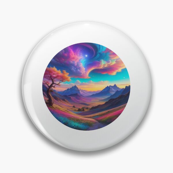 Item preview, Vibrant Fantasy Art Sticker (1339) designed and sold by WASjourney.