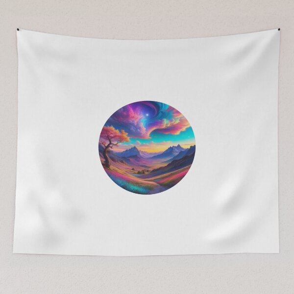 Item preview, Vibrant Fantasy Art Sticker (1339) designed and sold by WASjourney.