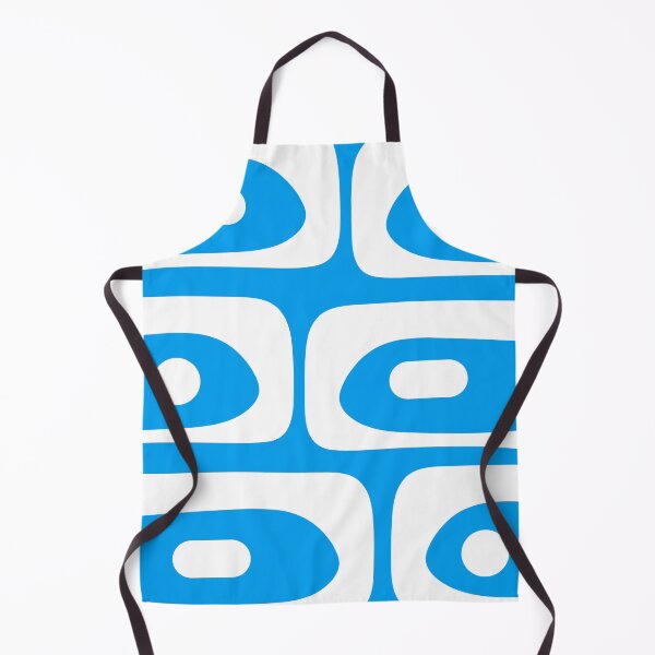 Item preview, Blue and White Mid Century Modern Piquet Minimalist Abstract Pattern designed and sold by kierkegaard.