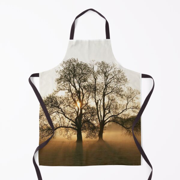 Item preview, Group of trees in the morning mist designed and sold by Made-by-Gus.