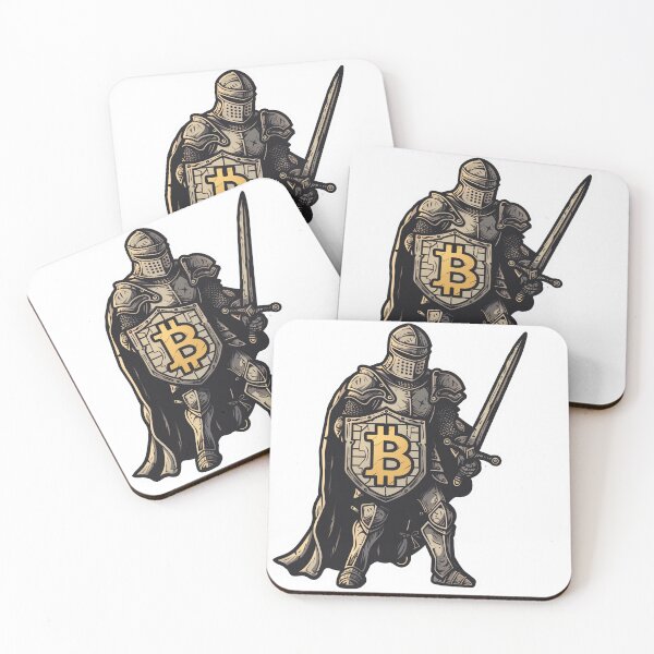 Item preview, The Bitcoin Guardian: Armor Against Volatility designed and sold by Liseri.