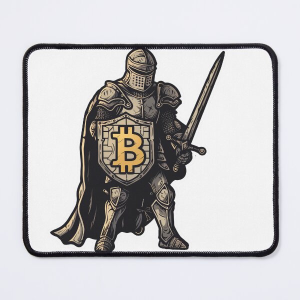 Item preview, The Bitcoin Guardian: Armor Against Volatility designed and sold by Liseri.