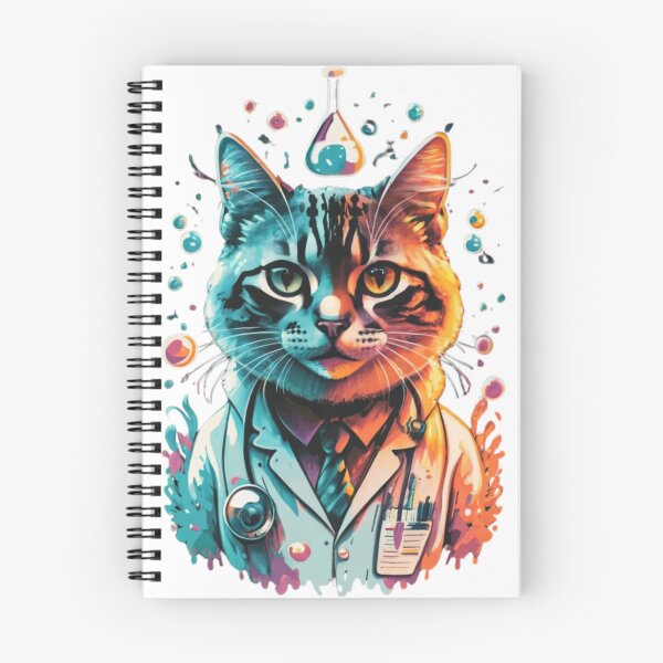 Item preview, Scientific Cat designed and sold by PatronesKawai.