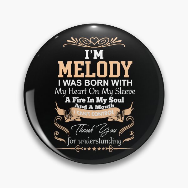 Artikelvorschau, Definition des Melody-Mädchennamens entworfen und verkauft von Share-me.