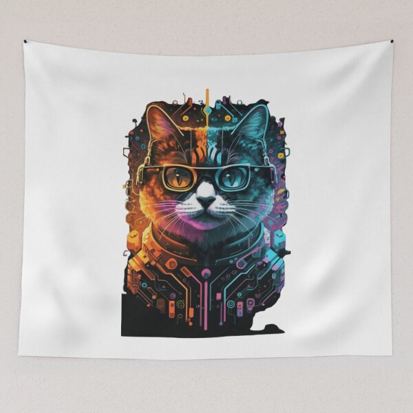 Item preview, Rapper cat designed and sold by PatronesKawai.