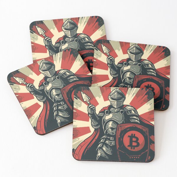 Item preview, The Crypto Crusader: Vigilance in the Bitcoin Arena designed and sold by Liseri.