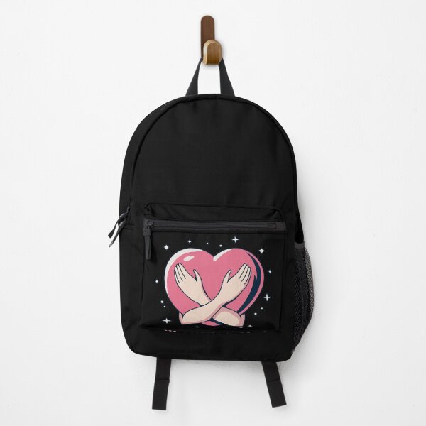 Item preview, Warmth factory graphic illustration the hands hugging heart designed and sold by SweetLimeShop.
