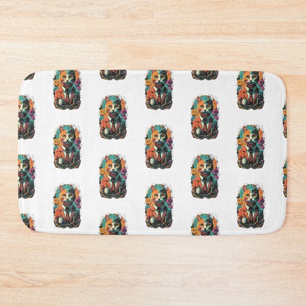 Item preview, math cat designed and sold by PatronesKawai.