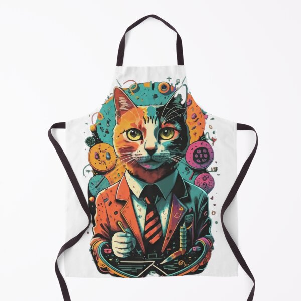 Item preview, math cat designed and sold by PatronesKawai.
