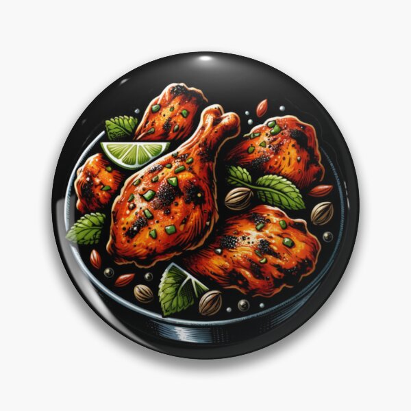 Item preview, Authentic Tandoori Chicken - Indian Cuisine  designed and sold by ShaikTalatAziz.