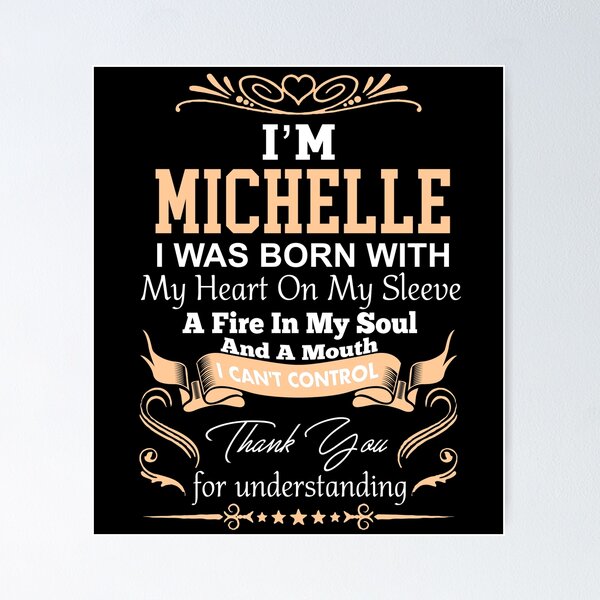 Item preview, Michelle Girl Name Definition designed and sold by Share-me.
