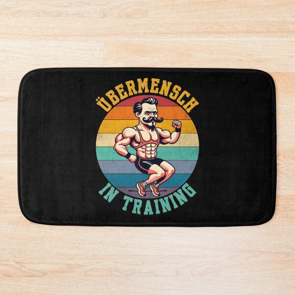 Item preview,  Übermensch in Training - Nietzsche Workout and personal growth Humor designed and sold by Unitepeople.