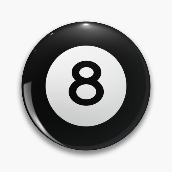 Item preview, Eight-Ball Pool Snooker Black Cue Ball "8" AC designed and sold by crhyrains.