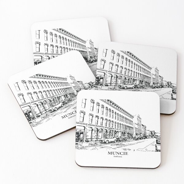 Item preview, Muncie - Indiana designed and sold by Lakeric Cityscapes.